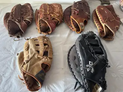 ADULT BASEBALL, FAST PITCH, SOFTBALL, SLOW PITCH GLOVES, RIGHT, View more