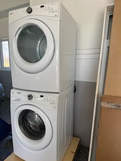 Whirlpool washer and dryer , View more