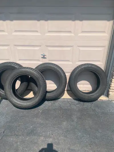 Four Hankook winter tires for sale. 225/65/R17. Pick up in Burlington. $200
