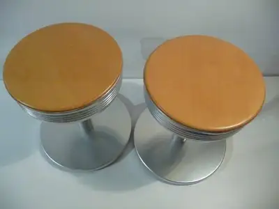 Indecasa H45 Michigan Stools Rare Spanish Designer Art Deco!, View more