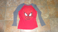 Spiderman Shirt Long Sleeve Youth Size 10-12 - Make an offer