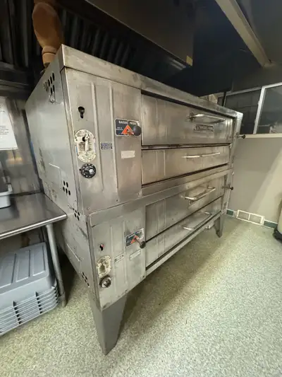 bakers pride y-600 pizza oven and dough sheeter , View more