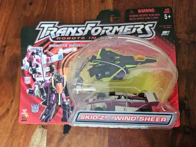 Transformers Skid-Z / Wind Sheer 2-pack Robots in Disguise, View more