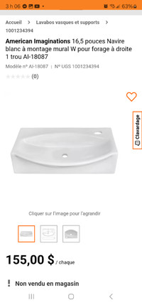 Lavabo salle de bain