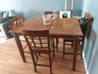 Dining table and 4 Chairs
