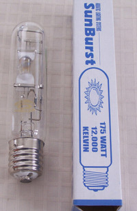 Metal Halide 175w Sunburst Bulb/Lamp -New