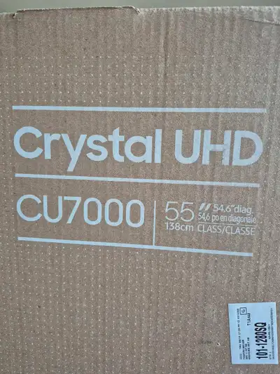 55" 7000 series Samsung LCD TV for sale. We purchased 2 of the exact ones before moving and only nee...