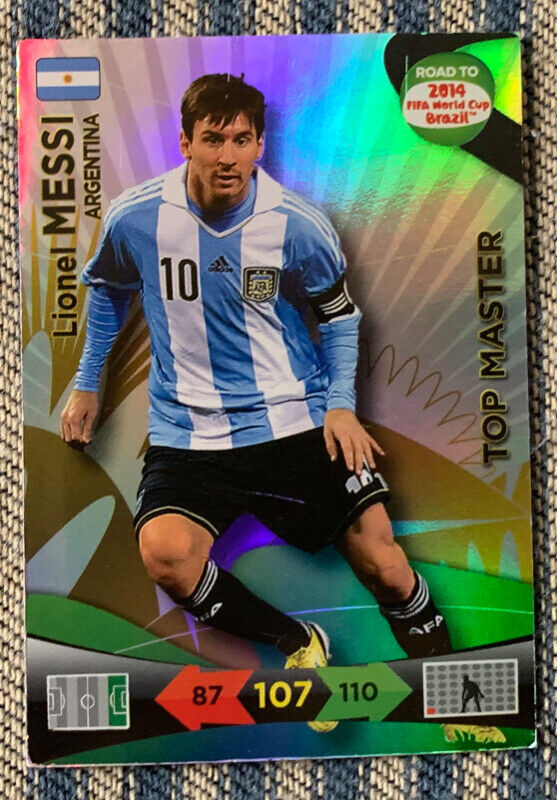 2014 Lionel Messi Soccer Cards dans Art et objets de collection  à Ville de Montréal - Image 2