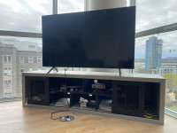 Grey tv stand
