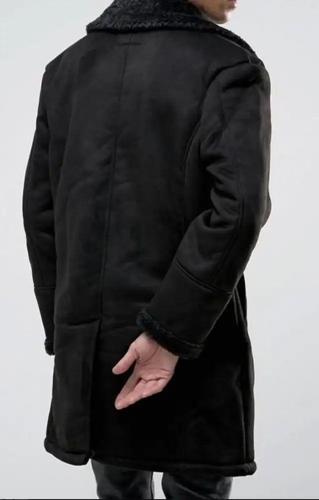 Sixth June : Black Shearling Coat / Jacket in Men's in City of Toronto - Image 8