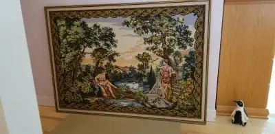 Cadre et  petits points   54''  X  38 1\2 '', View more