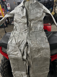 Fire resistant coveralls,
