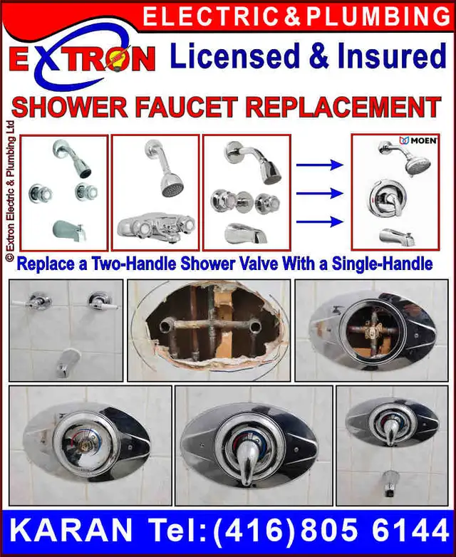 LICENSED PLUMBER✔️Leaking Pipes ✔️Dripping Faucets✔️GTA☎️ KARAN in Plumbing in Mississauga / Peel Region - Image 6