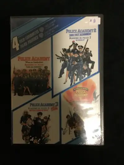 DVD 4 film favourites police academy brand new, View more