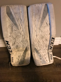 Well-Used CCM 30+1 goalie pads