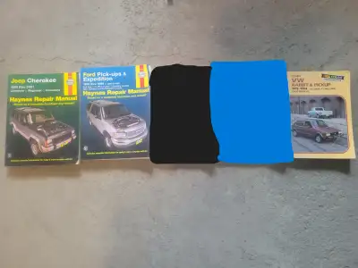 Vehicle Manuals (Jeep/Ford/Pontiac/VW) - $10 each Haynes Repair Manual Jeep Cherokee (1984 - 2001) H...