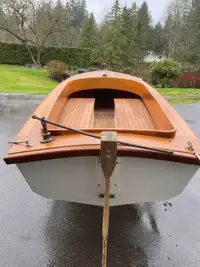 Sailboat - Barbel II – 14’ wooden sloop