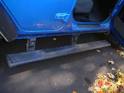 AMP RESEARCH # 75132-01A power running boards for 2023 Jeep wrangler sport J L. They will fit severa...