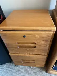 Oak file cabinet for sale