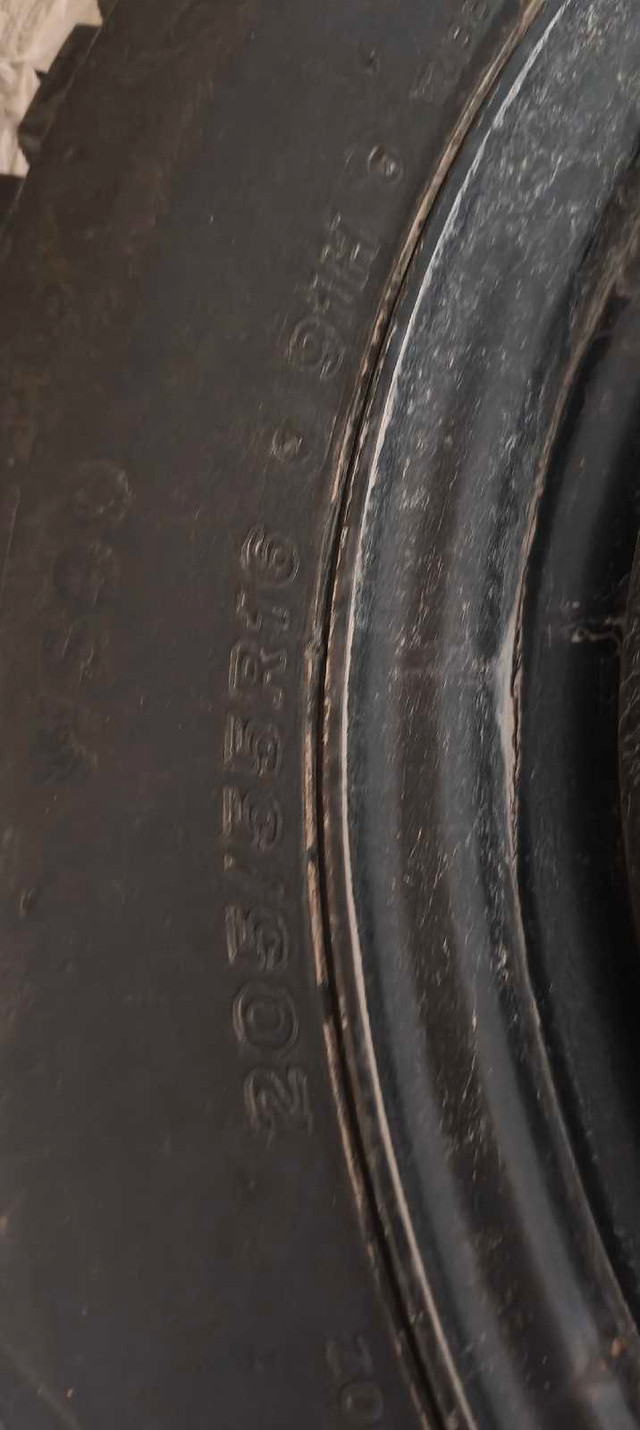 Almost new Winter tires with rims in Tires & Rims in Oakville / Halton Region