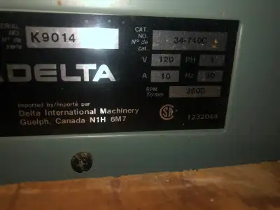 10 inch Delta table saw, View more