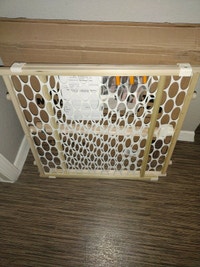 Toddleroo by North States 42" wide Quick Fit Oval Mesh Baby Gate