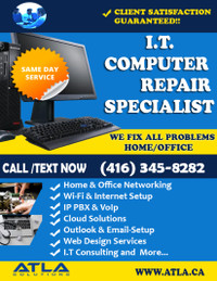 Same-Day Consultant Desktop support call Andy:(416)345-8282
