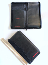 *TRAVEL WALLETS, BRAND NEW, BLACK. HOLDS ALL YOU'LL NEED!