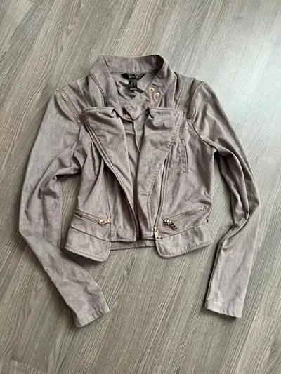 Suede jacket women’s size small, View more