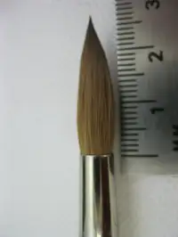 Artist Quality Watercolorr Red Sable Brush #10 Made in Germany