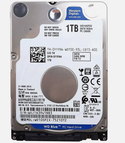 WESTERN DIGITAL WD10SPZX 1TB 2.5" SATA HDD  laptop PS3 Ps4 Xbox, View more