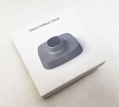 A stand for your Osmo Mobile. The Osmo Base is used to fix the Osmo Mobile 2 on tables or other leve...