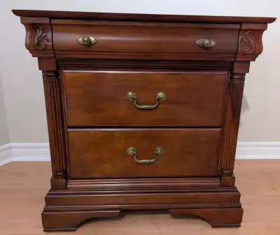 Classy Bedroom Mahogany Nightstand, View more