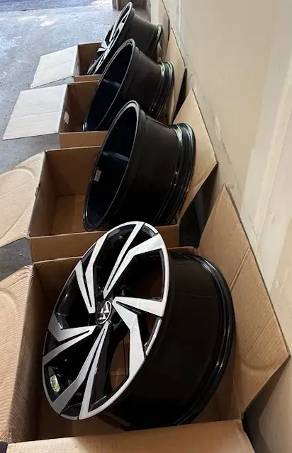 18" VW Wheels (5X112)- Diamond Cut Rims -Fits Jetta, Golf, GTI in Tires & Rims in Ottawa - Image 6