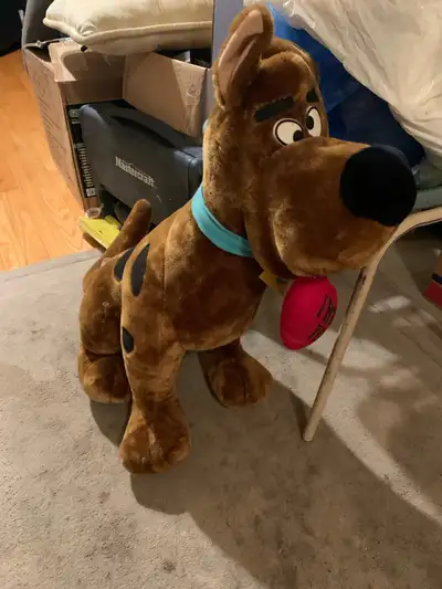 vintage  21” Scooby Doo plushie, Cartoon Network brand. , View more