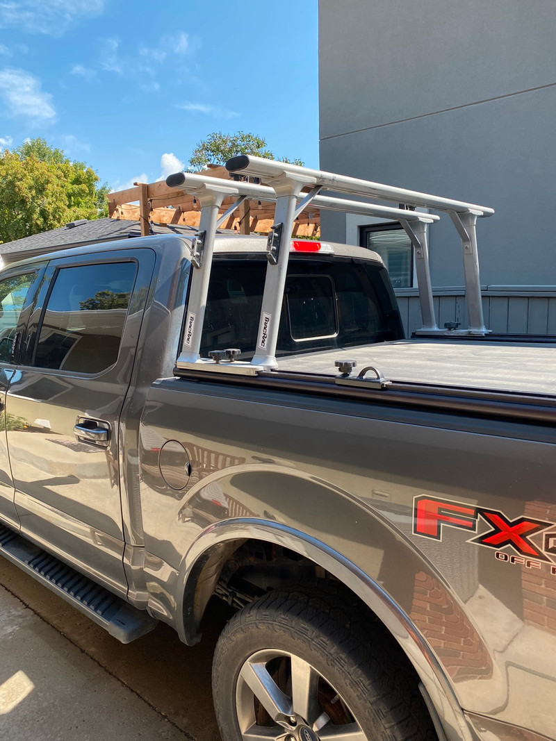 Ladder rack, tonneau cover and under tonneau lockable tool box Other