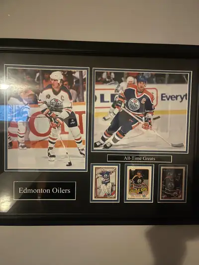 Edmonton Oilers Framed Picture, View more