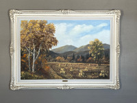 Set of 3 R. Schul Landscape Paintings