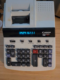 Canon calculator 
