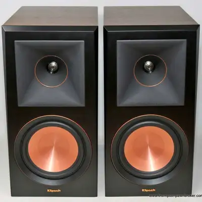 Klipsch RP-600M Walnut Bookshelf Speakers , View more