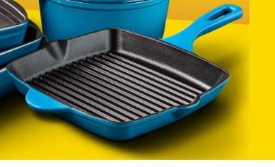 New KUHN RIKON 10.25 Inch Cast Iron Grilling Pan in Kitchen & Dining Wares in Markham / York Region - Image 4