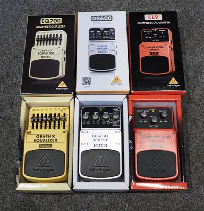 Behringer pedals, View more