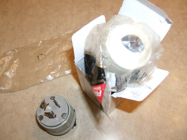 BRAND NEW 20A 125V 3-WIRE TWISTLOCK MALE PLUGS (2) in Other in Sault Ste. Marie - Image 3