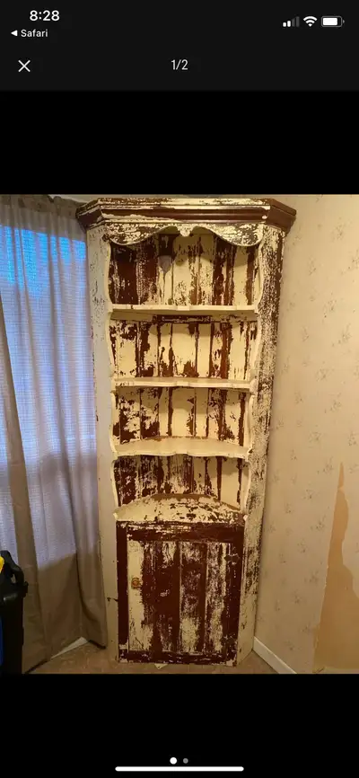 Antique Shelving Unit, View more