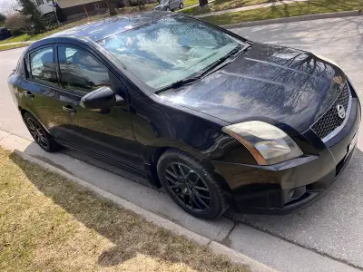 2011 Sentra SER Will need work for a safety. Exhaust is loud. Selling As-Is Comes with original rims...
