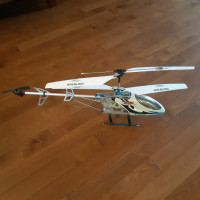 Large RC Helicopter and Transmitter