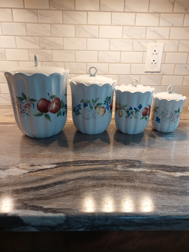 Corelle Chutney Canister & Cookie Jar Set in Kitchen & Dining Wares in St. John's