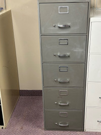 Used 5 drw legal file cabinet 