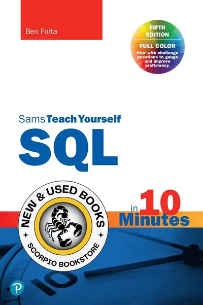 SQL in 10 Minutes a Day, Sams Teach Yourself 5E 9780135182796, View more