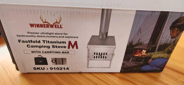 WinnnerWell Titanium Camping Stove in Fishing, Camping & Outdoors in Whitehorse - Image 2